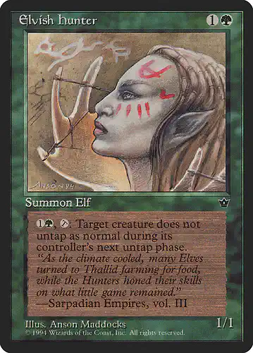 Elvish Hunter - fem Spoiler