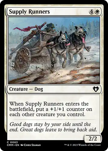 Supply Runners - cmm Spoiler