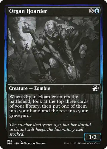 Organ Hoarder - dbl Spoiler