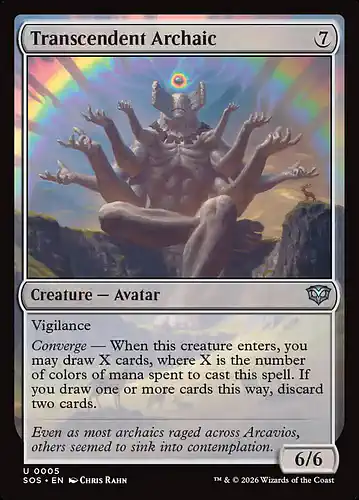 Transcendent Archaic - sos Spoiler
