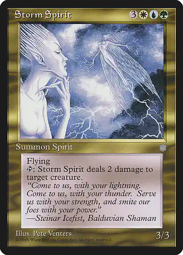 Storm Spirit - ice Spoiler
