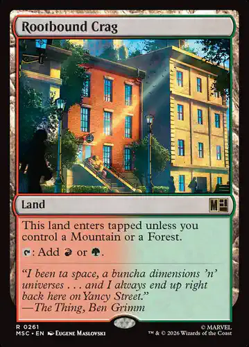 Rootbound Crag - msc Spoiler