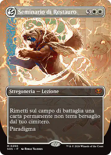 Restoration Seminar - sos Spoiler