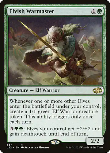 Elvish Warmaster - j22 Spoiler