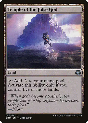 Temple of the False God - ddo Spoiler