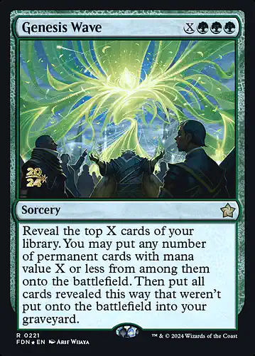 Genesis Wave - fdn Spoiler