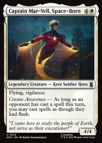 Captain Mar-Vell, Space-Born - msh Spoiler