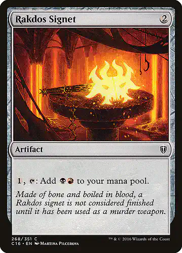 Rakdos Signet - c16 Spoiler