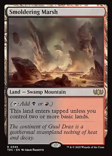 Smoldering Marsh - tdc Spoiler
