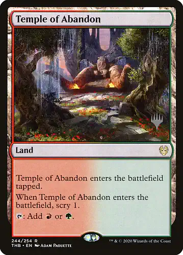 Temple of Abandon - thb Spoiler