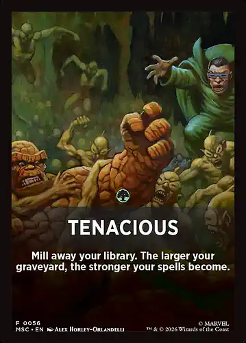 Tenacious - msc Spoiler