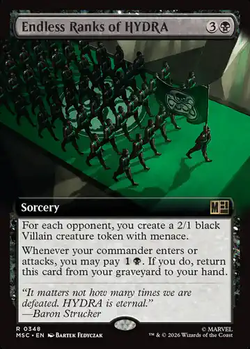 Endless Ranks of HYDRA - msc Spoiler