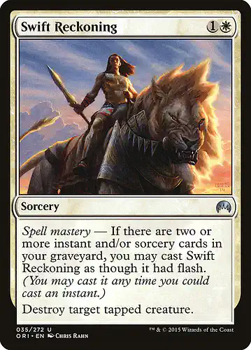 Swift Reckoning - ori Spoiler
