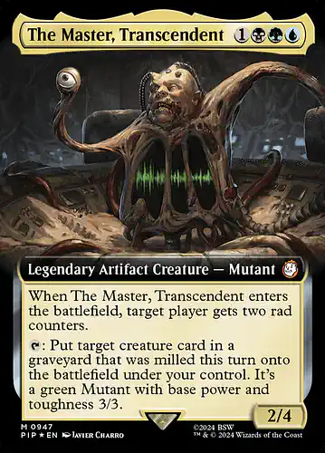 The Master, Transcendent - pip Spoiler