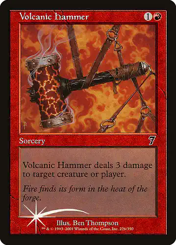 Volcanic Hammer - 7ed Spoiler