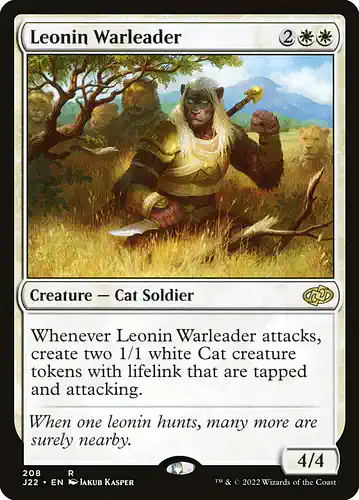 Leonin Warleader - j22 Spoiler