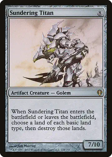 Sundering Titan - arc Spoiler