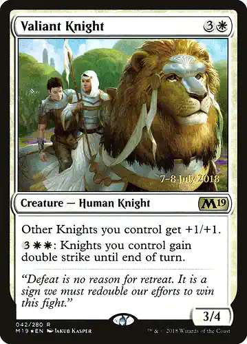 Valiant Knight - m19 Spoiler