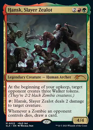 Hansk, Slayer Zealot - slx Spoiler