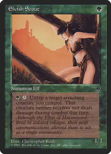 Elvish Scout - fem Spoiler