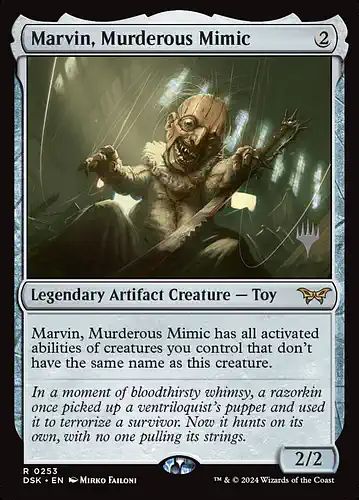 Marvin, Murderous Mimic - dsk Spoiler