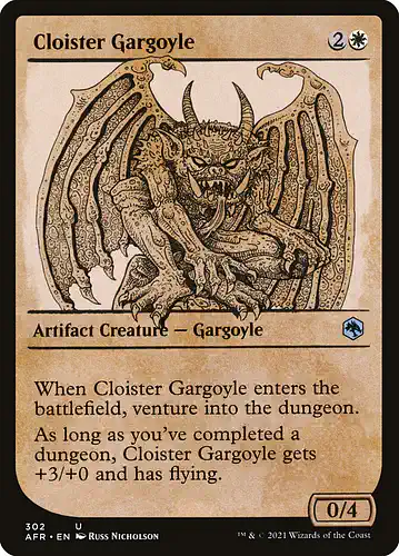Cloister Gargoyle - afr Spoiler