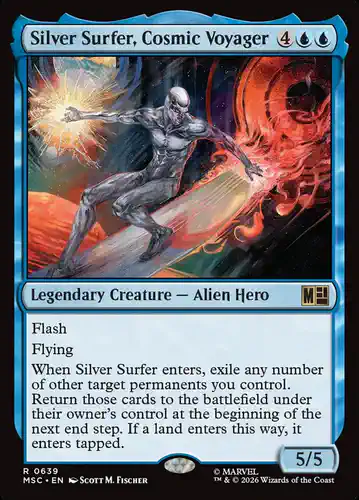 Silver Surfer, Cosmic Voyager - msc Spoiler