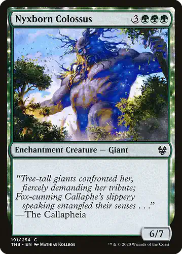Nyxborn Colossus - thb Spoiler