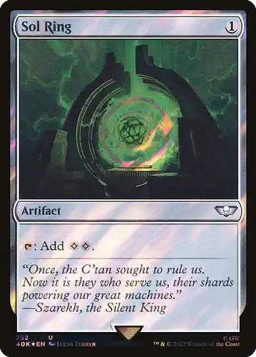Sol Ring - 40k Spoiler