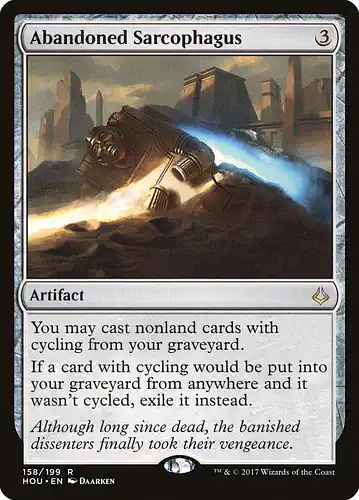 Abandoned Sarcophagus - hou Spoiler