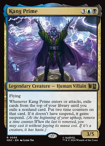 Kang Prime - msc Spoiler