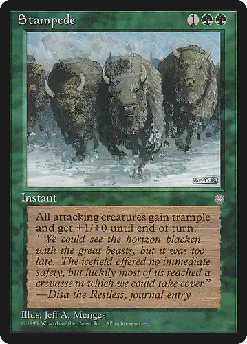 Stampede - ice Spoiler
