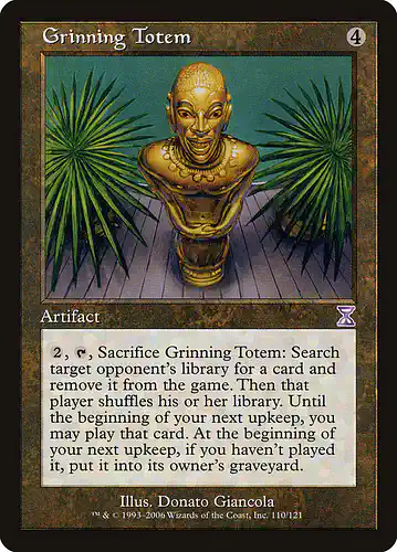 Grinning Totem - tsb Spoiler