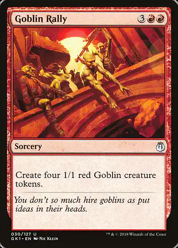Goblin Rally - gk1 Spoiler
