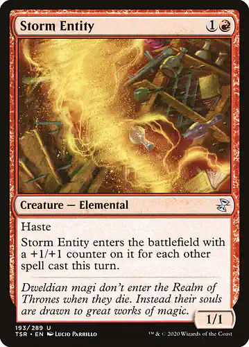 Storm Entity - tsr Spoiler