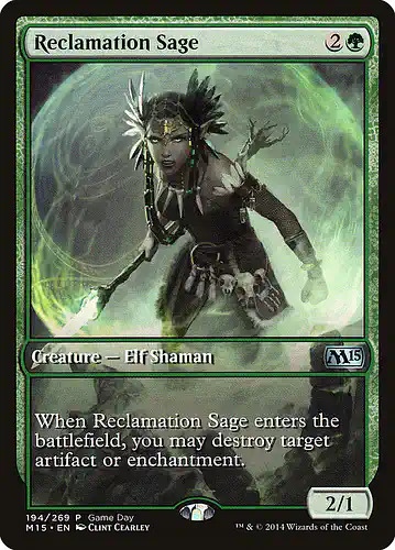 Reclamation Sage - m15 Spoiler