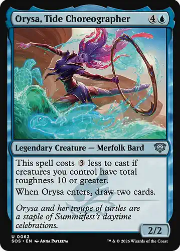 Orysa, Tide Choreographer - sos Spoiler