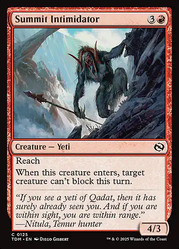Summit Intimidator - tdm Spoiler