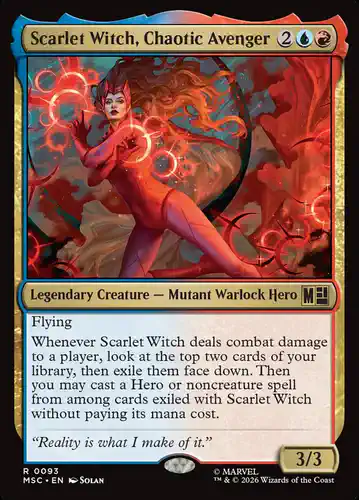 Scarlet Witch, Chaotic Avenger - msc Spoiler