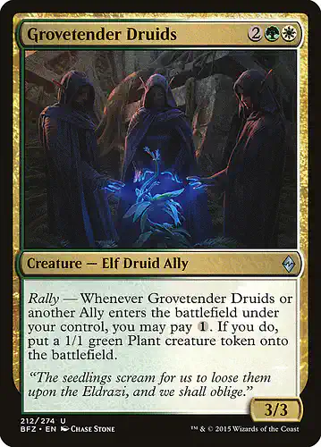 Grovetender Druids - bfz Spoiler