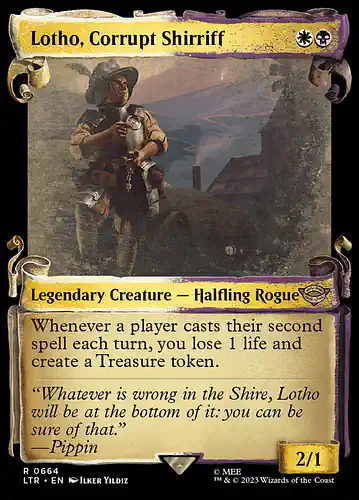 Lotho, Corrupt Shirriff - ltr Spoiler