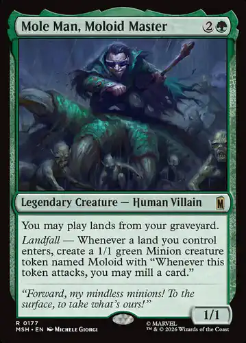 Mole Man, Moloid Master - msh Spoiler