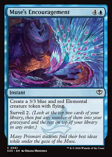 Muse's Encouragement - sos Spoiler