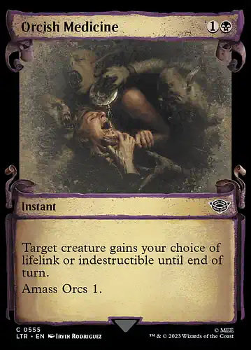 Orcish Medicine - ltr Spoiler