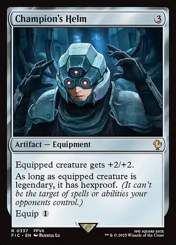 Champion's Helm - fic Spoiler