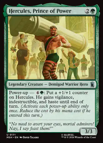 Hercules, Prince of Power - msh Spoiler