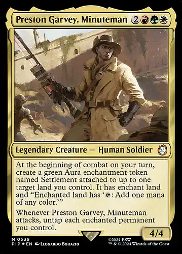 Preston Garvey, Minuteman - pip Spoiler
