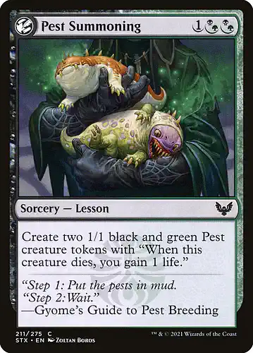 Pest Summoning - stx Spoiler