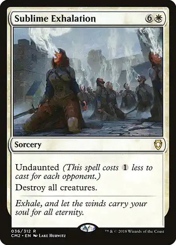 Sublime Exhalation - cm2 Spoiler