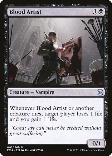 Blood Artist - ema Spoiler